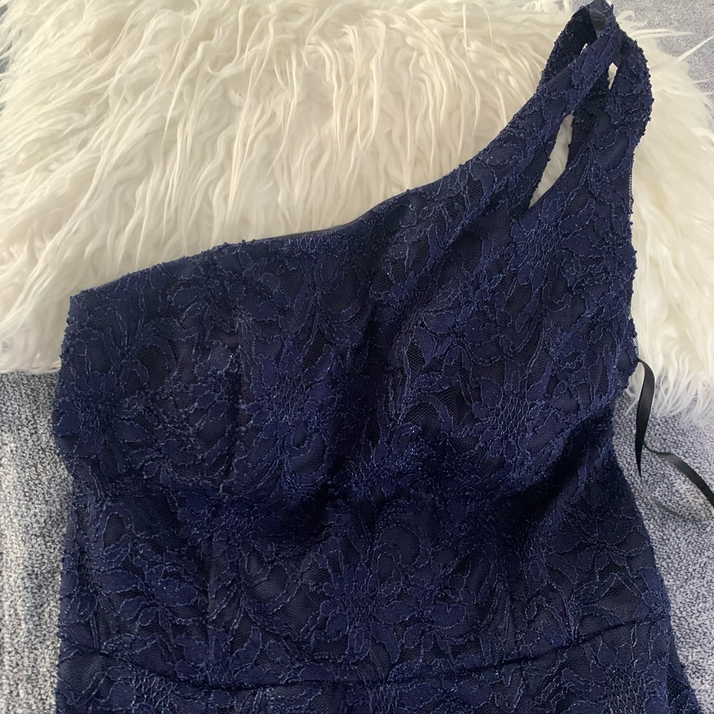 Vestido de noche color azul size 13 oh lady’s M